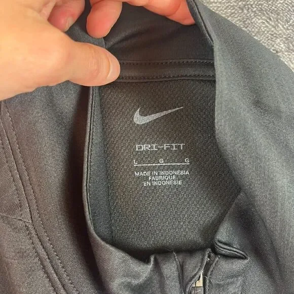 Nike Colorado Buffaloes 1/4 Zip Intensity Jacket Mock Neck Black Men's L NWT - Picture 4 of 11